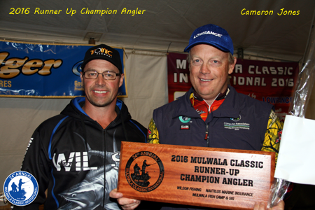 Runner Up Champion Angler
